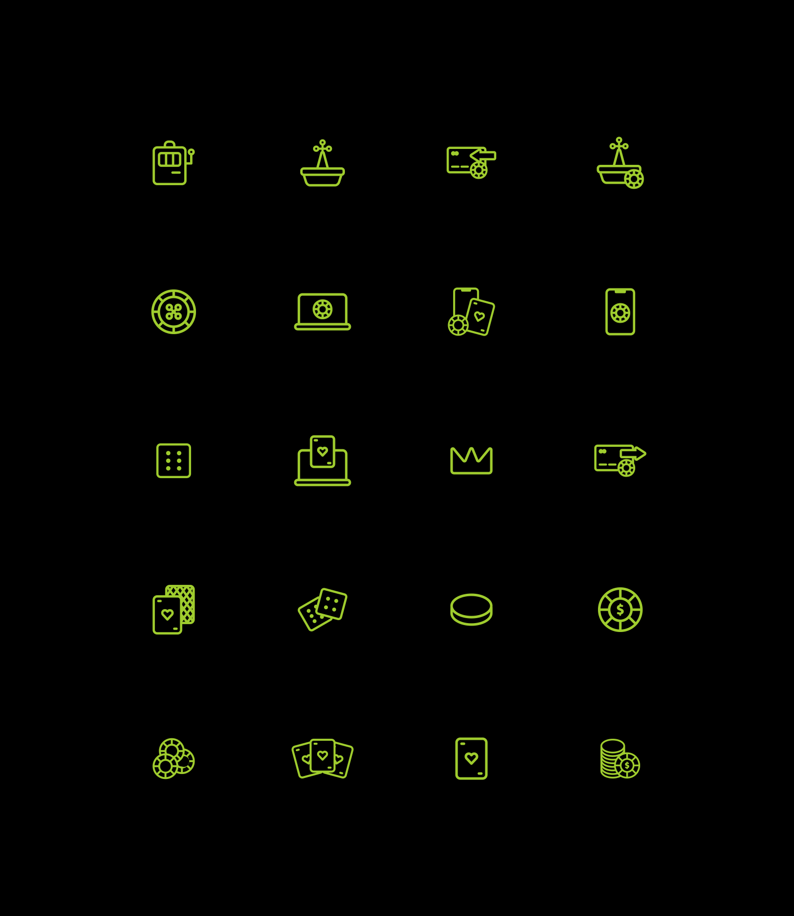 Free Casino And Gambling Icons