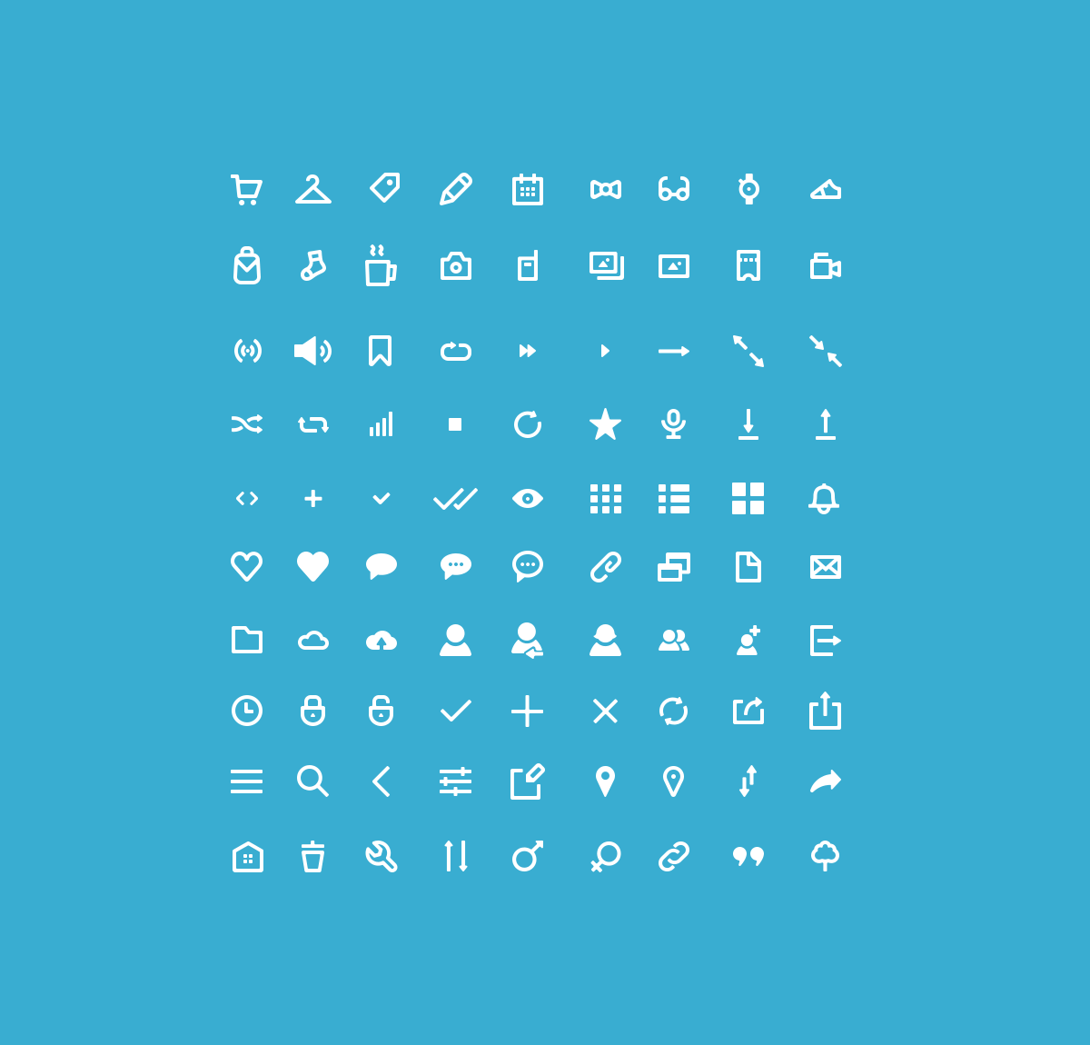 90 Free Multipurpose Icons