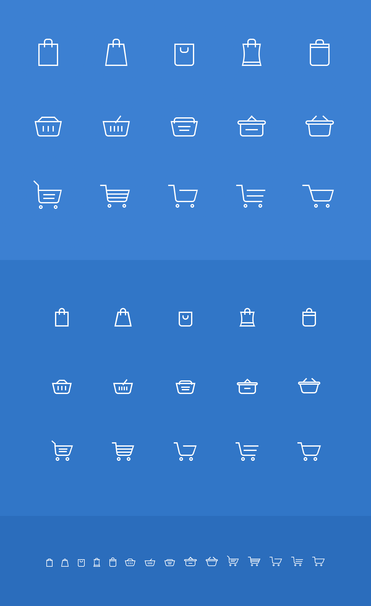 Shopping Cart Icons