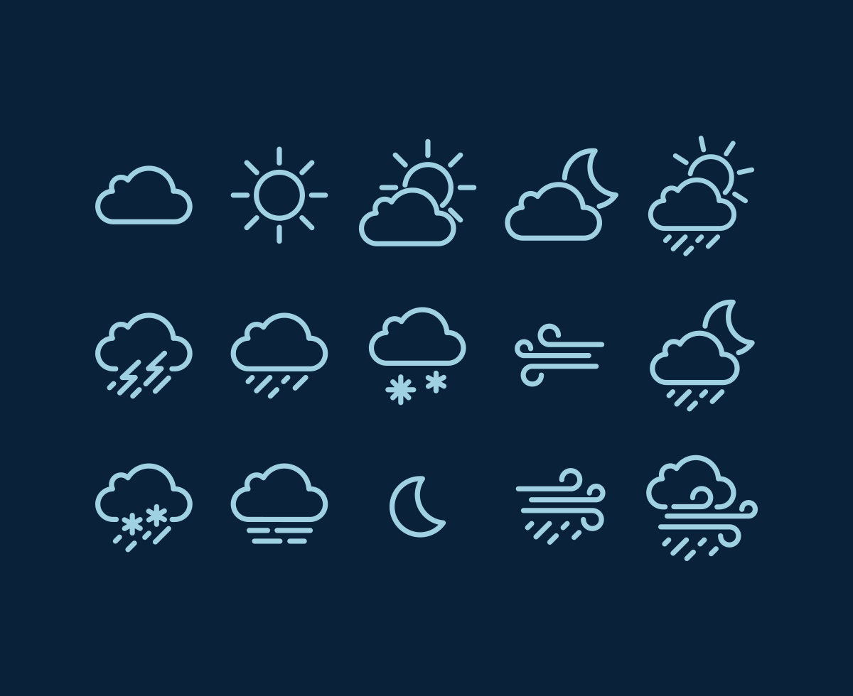 Weather Vector Icons