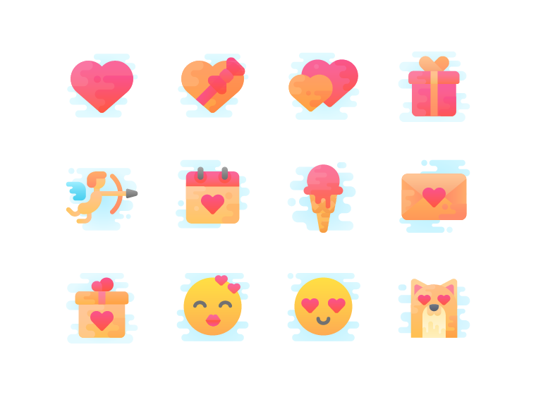 Valentines Day Icons