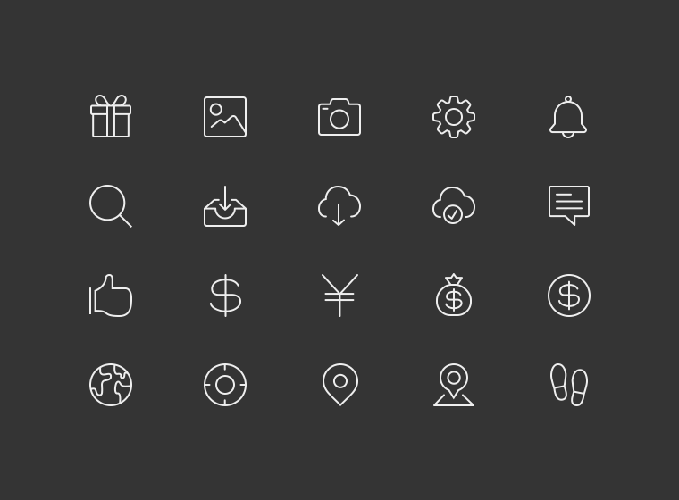 Free Line Icons #2