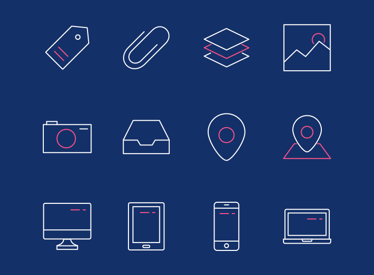 Minimal Line Icons Pack 2