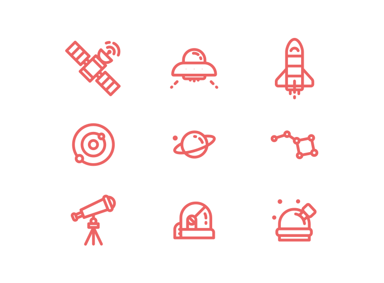 Space Icons #1