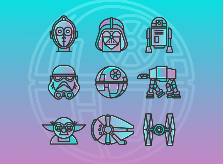 10 Star Wars Icons